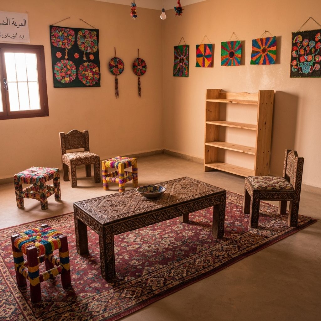 Beni Mellal : Mobilier Scolaire de Qualité