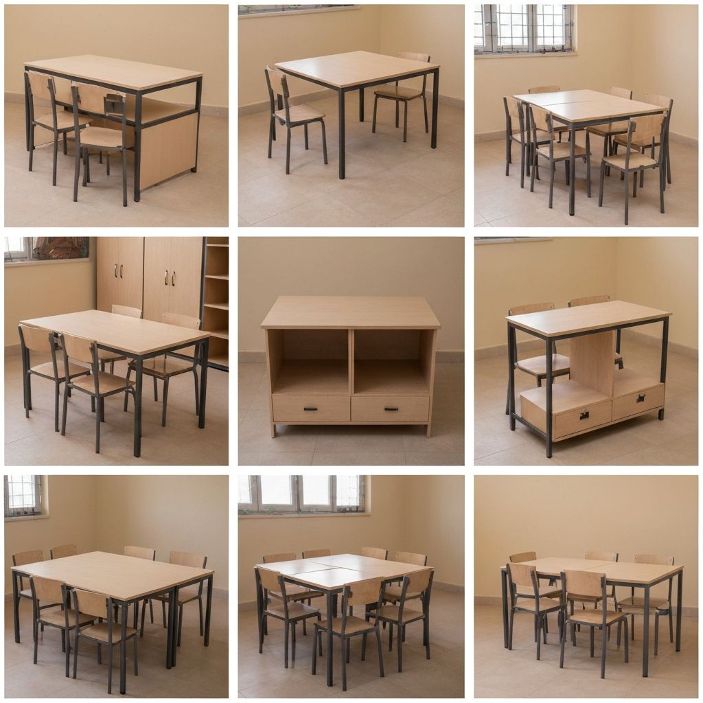 Khouribga : Mobilier Scolaire Régional