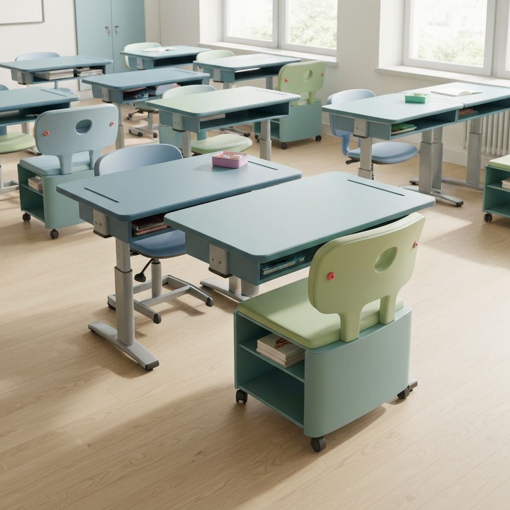 Larache : Mobilier Scolaire du Nord