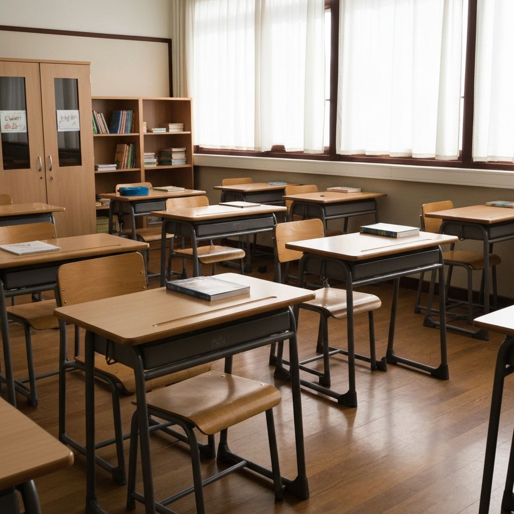 Mohammedia : Mobilier Scolaire Moderne